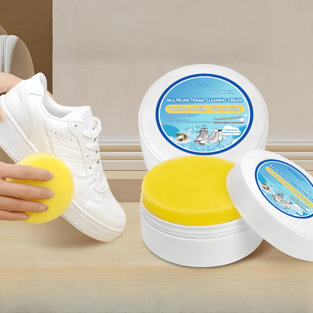 Sneaker Care Whitener - White Sneaker Cleaning Cream, Whitening and