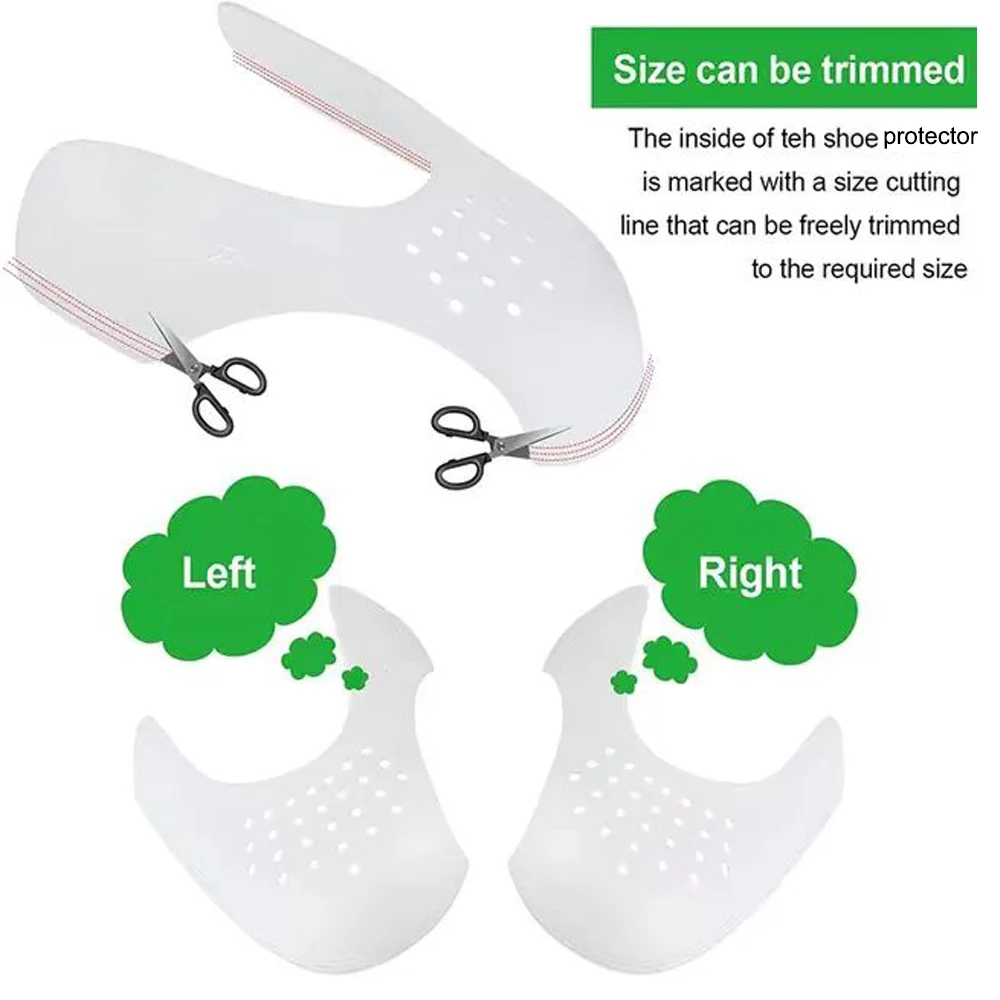 5pairs Crease Protector Shoe H - огляд і ціна Crease Protector Toe