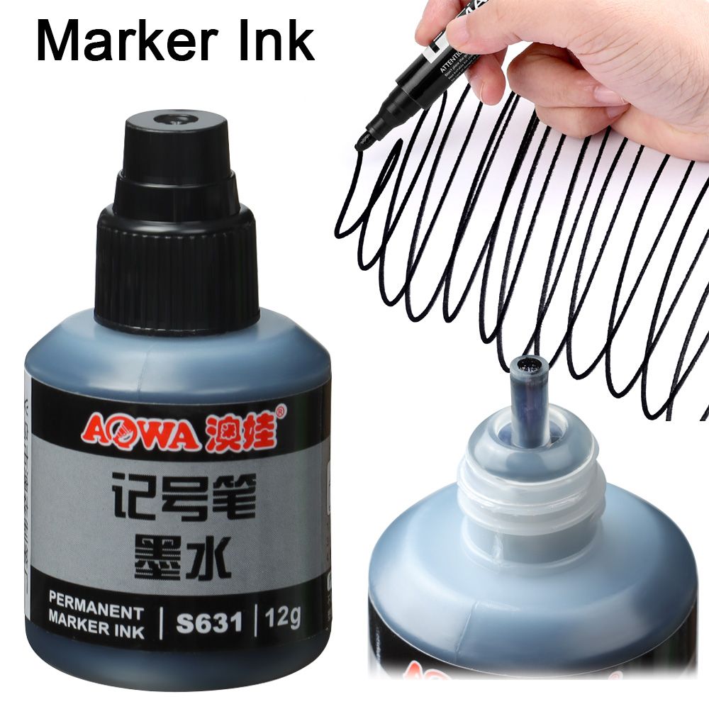 12ml Paint Black Blue Red Pen  - огляд і ціна Midsole Marker Paint