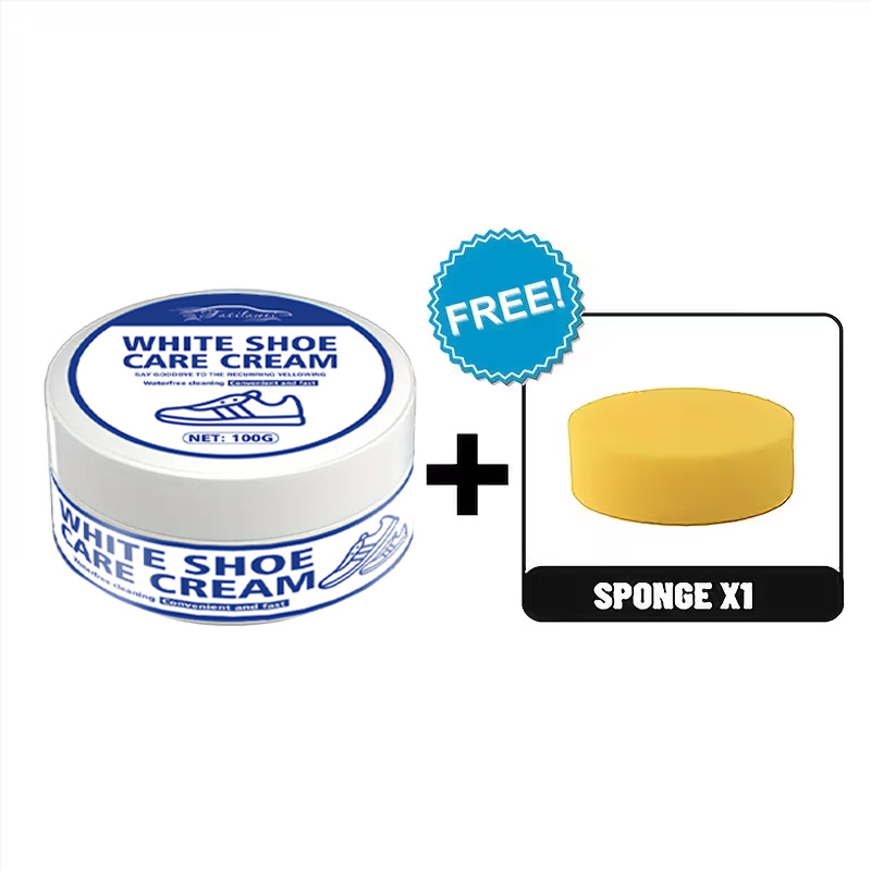 White Sneaker Care Cream with  - огляд і ціна Sneaker Care Whitener