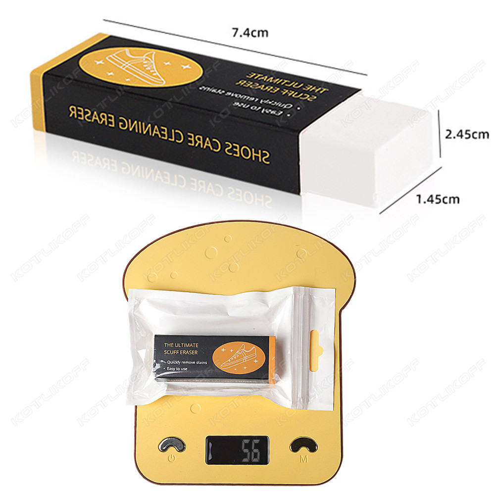 Eraser Shoe Brush Rubber Block - огляд і ціна Sneaker Care For Suede