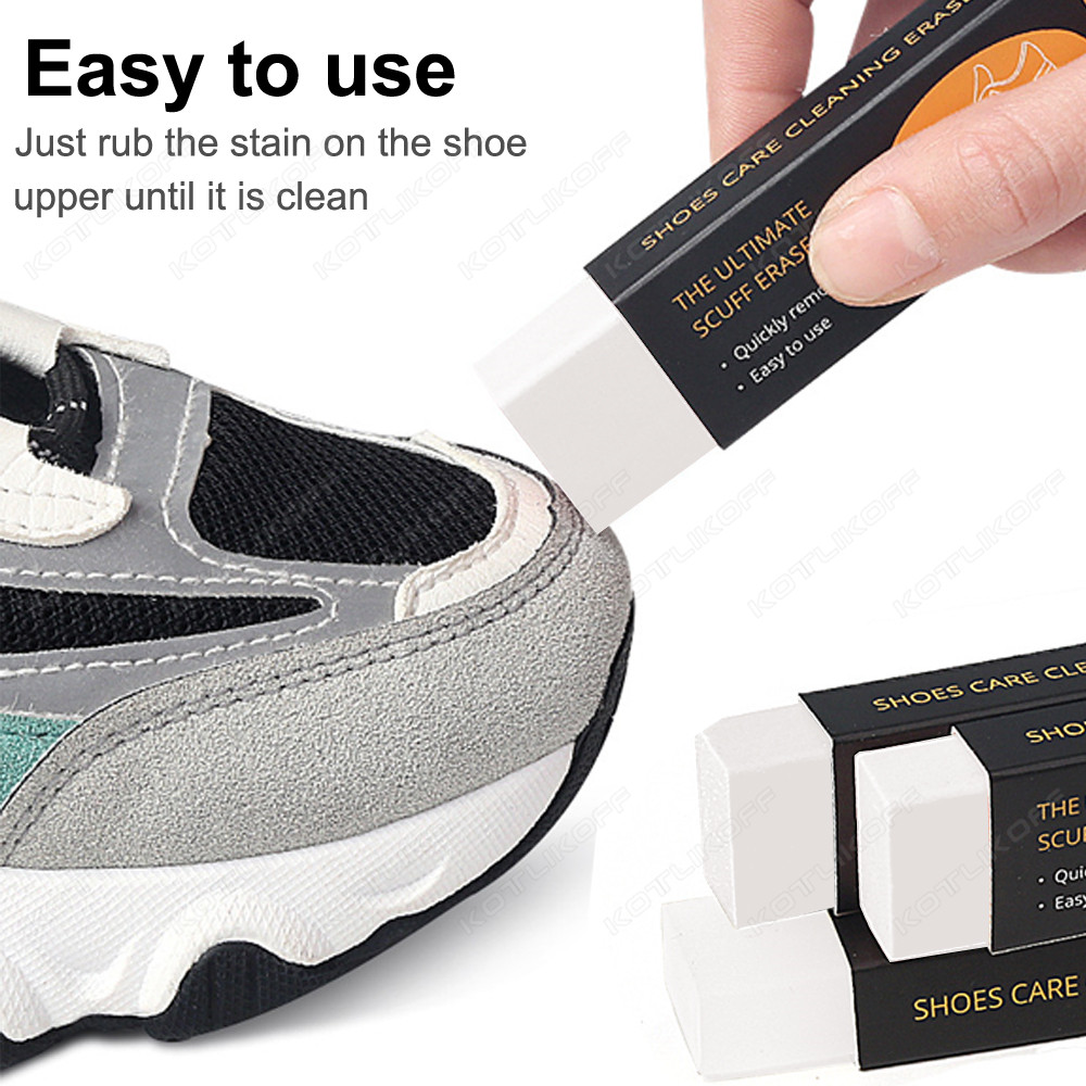 Eraser Shoe Brush Rubber Block - огляд і ціна Sneaker Care For Suede
