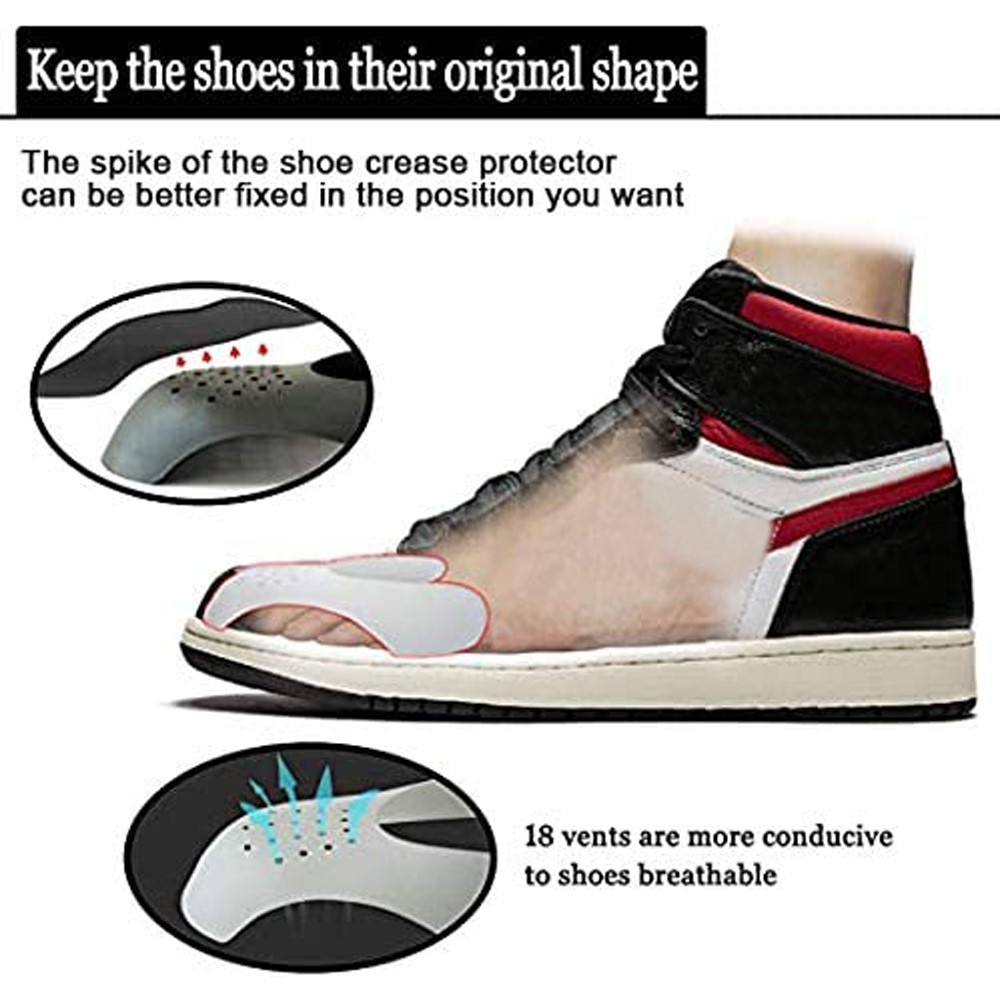 5Pairs Anti Crease Shoes Prote - огляд і ціна Crease Protector Toe